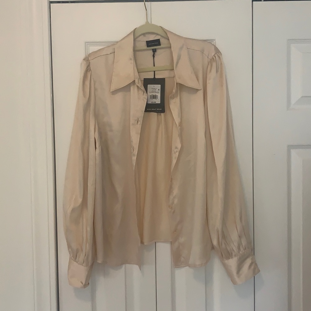 Silk Gold Blouse